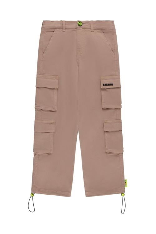 GABARDINE CARGO PANTS JUNIOR UNISEX Barrow Kids | F4BKJUPA043BW016